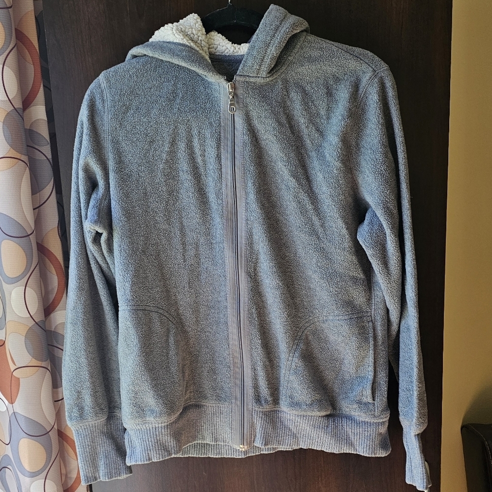 Grey Zip Up Hoodie